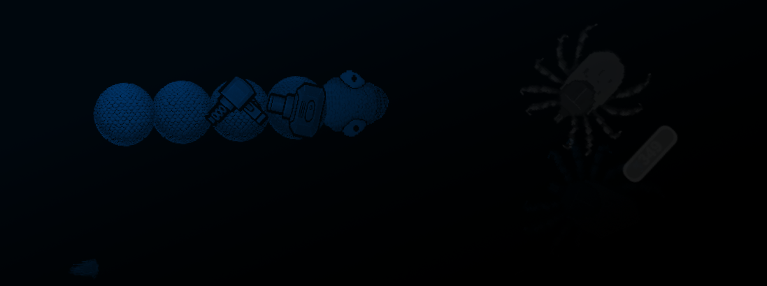 Screenshot of Space Python project - Space Python is a high-performance iOS arcade game blending ...